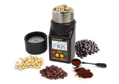 moisture content of roasted coffee beans